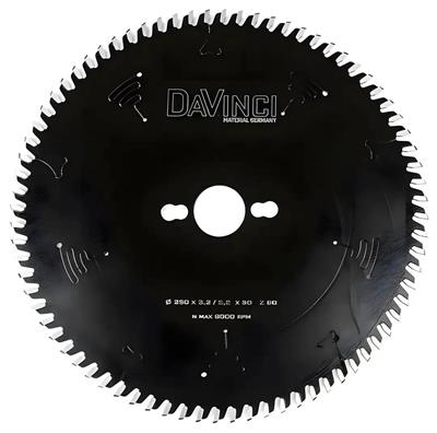 DaVinci 160x3,2x30mm 48 diş Trapez MDF & Laminant & Sunta Testeresi | Endüstriyel TCT Elmas Daire Testere
