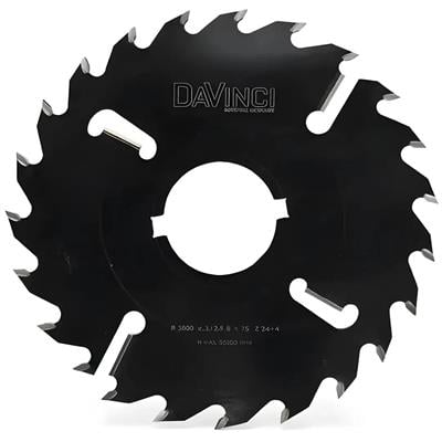 DaVinci 180x2,4x40mm 18+3 diş Çoklu Dilme Testeresi - Isıl İşlemli Boya | Endüstriyel TCT Elmas Daire Testere
