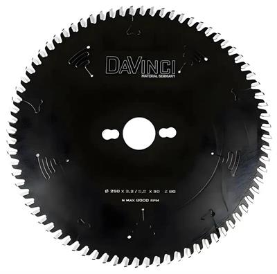 DaVinci 180x3,2x30mm 58 diş Trapez MDF & Laminant & Sunta Testeresi | Endüstriyel TCT Elmas Daire Testere
