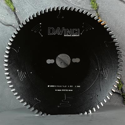 DaVinci 300x3,2x30mm 96 BLACK diş Trapez MDF & Laminant & Sunta Testeresi | Endüstriyel TCT Elmas Daire Testere