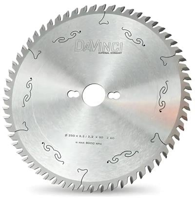 DaVinci 305x2,8x30mm 72 diş Ahşap Testeresi - Kontrplak, Ham Sunta | Endüstriyel TCT Elmas Daire Testere