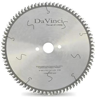 DaVinci 600x4,4x30mm 96 NEG diş Alüminyum and PVC Testeresi | Endüstriyel TCT Elmas Daire Testere