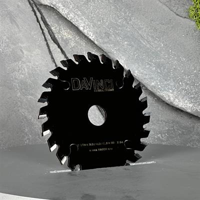 DaVinci 80x2,8/4,0x20mm 10+10 diş Çiftli Çizici Testere | Sunta & MDF & Laminant | Endüstriyel TCT Elmas Çizici