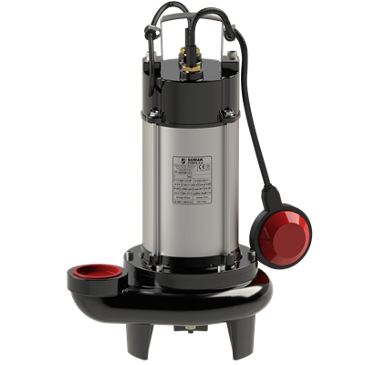 SBRM19/2 Bıçaklı Foseptik Dalgıç Pompa | 1.35 kW - 220 V