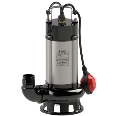SDF10/2 Vortex Döküm Çarklı Foseptik Pompası | 0.75 kW - 220 V