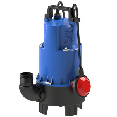 SDF15 Plastik Açık Çarklı Foseptik Dalgıç Pompa | 1.1 kW - 220 V