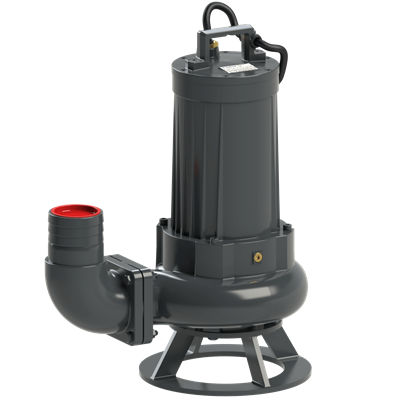 SDTB75/4 Kapalı Çarklı 1450 D/D Dirsekli Foseptik Dalgıç Pompa | 5.5 kW - 380 V
