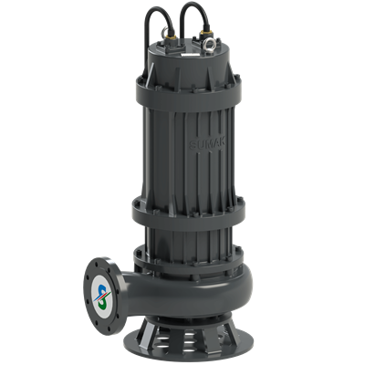 SDTK250/6 Kapalı Çark 1450 D/D Flanşlı Foseptik Dalgıç Pompa | 18.5 kW - 380 V
