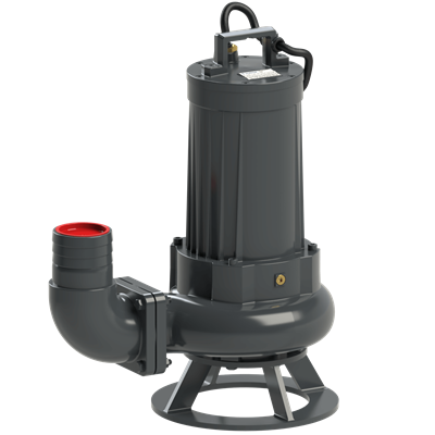 SDTK75/4 Kapalı Çark - Dirsekli Foseptik Dalgıç Pompa | 5.5 kW - 380 V