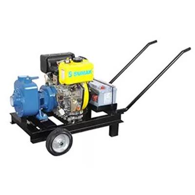 SUMAK DSM300/2 D Kendinden Klapeli Dizel Motopomp | 4 HP - Marşlı V