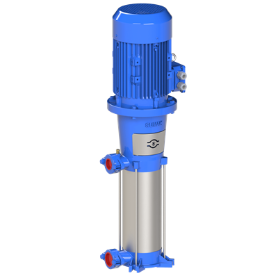 SUMAK SHT24/5 Noril Fanlı Dikey Kademeli Pompa | 5.5 kW - 380 V