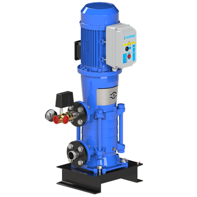 SUMAK SHT50/4A-1x22 Döküm 1 Pompalı Dikey Hidrofor | 1x22 kW - 380 V