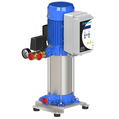 SUMAK SHT8A 400/10 SMART Dijital 1 Pompalı Hidrofor | 1x3 kW - 380 V