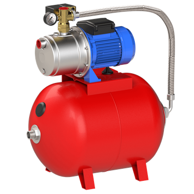 SUMAK SMINOXH 150/4T Paslanmaz 50L Tanklı Hidrofor | 1.1 kW - 380 V
