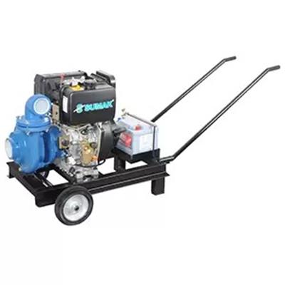 SUMAK SMT1000/3 D Santrifüj Dizel Motopomp | 7.5 HP - Marşlı V