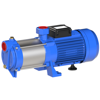 SUMAK SYM12-300/6 Noryl Çarklı Yatay Kademeli Pompa | 2.2 kW - 220 V