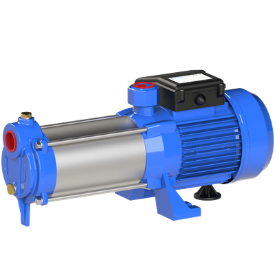 SUMAK SYM6-100/6 Noryl Çarklı Yatay Kademeli Pompa | 0.75 kW - 220 V