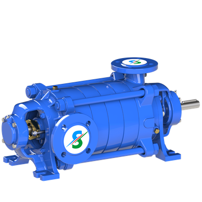 SUMAK SYT40/9-4P Yandan Emişli, 1450 D/D Kademeli Pompa | 5.5 kW - 380 V