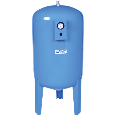 Varan 1500 LT Dik / Hidrofor Genleşme Tankı 10 Bar / 16 Bar Değiştirilebilir Membranlı