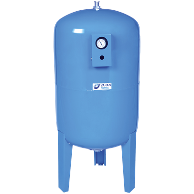 Varan 1500 LT Dik / Hidrofor Genleşme Tankı 10 Bar / 16 Bar Değiştirilebilir Membranlı