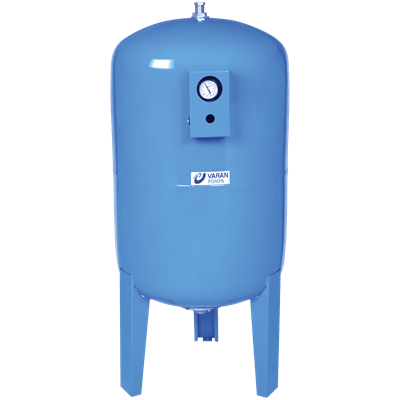 Varan 50 LT Dik / Hidrofor Genleşme Tankı 10 Bar / 16 Bar Değiştirilebilir Membranlı
