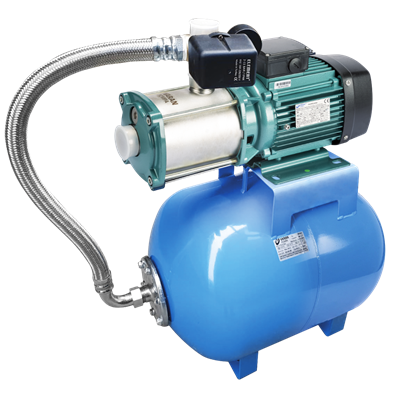 Varan BM4-9x6 HID/50 Çok Kademeli / Endüstriyel 50 LT Tanklı Paket Hidrofor (2 HP / 1.5 kW) 43 - 67 mSS / 8 - 4 m3/h