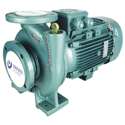 Varan CAS 4 Uçtan Emişli / Monoblok Endüstriyel Santrifüj Pompa (4 HP / 3 kW) 27 mSS / 60 m3/h