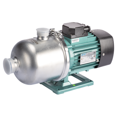 Varan CMF 16-30 Komple (AISI 316) Paslanmaz / Yatay Çok Kademeli Endüstriyel OEM Santrifüj Pompa (3 HP / 2.2 kW) 40 mSS / 30 m3/h