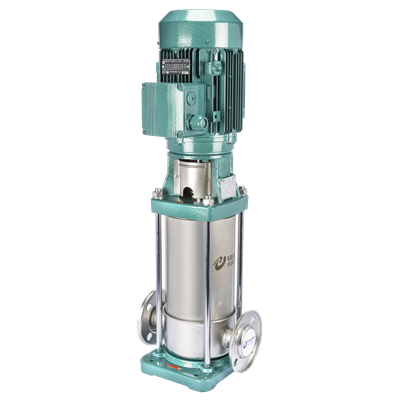 Varan CVL 10-12 Komple (AISI 304) Paslanmaz / İn-line Çok Kademeli Endüstriyel Santrifüj Pompa (5.5 HP / 4 kW) 123 mSS / 14 m3/h