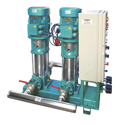 Varan CVL3-29x2 HID  Komple AISI 304 Paslanmaz / Çift Pompalı Endüstriyel Hidrofor (3 HP / 2.2 kW) 170 mSS / 8 m3/h