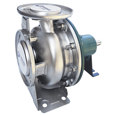 Varan CY 50-32-200/0.37T Paslanmaz / Komple Paslanmaz Uçtan Emişli - Uzun Kaplinli Endüstriyel Santrifüj Pompa (0.5 HP / 0.37 kW) 8,7 mSS / 10 m3/h