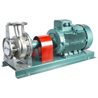 Varan CY 50-32-200/0.55T Paslanmaz / Komple Paslanmaz Uçtan Emişli - Uzun Kaplinli Endüstriyel Santrifüj Pompa (0.75 HP / 0.55 kW) 12 mSS / 10 m3/h