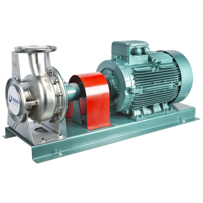 Varan CY 80-65-200/5.5T Paslanmaz / Komple Paslanmaz Uçtan Emişli - Uzun Kaplinli Endüstriyel Santrifüj Pompa (7.5 HP / 5.5 kW) 18 mSS / 72 m3/h