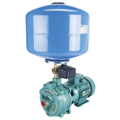 Varan KS-115 HID/24  Çift Kademeli / Endüstriyel 24 LT Tanklı Paket Hidrofor (1.5 HP / 1.1 kW) 30 - 40 mSS / 5 - 2 m3/h