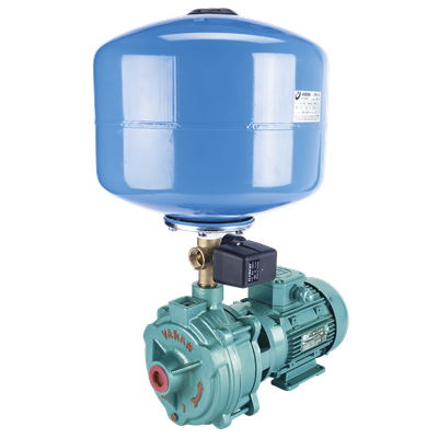 Varan KS-142 HID/24  Çift Kademeli / Endüstriyel 24 LT Tanklı Paket Hidrofor (2 HP / 1.5 kW) 30 - 40 mSS / 7 - 3 m3/h