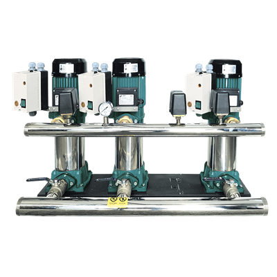 Varan PVM12-6x3 HID  Paslanmaz (Noril Çarklı) / Üç Pompalı Endüstriyel Hidrofor (4 HP / 3 kW) 66 mSS / 60 m3/h