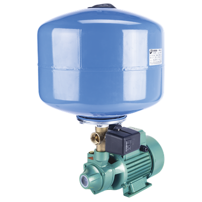 Varan QB-60 HID/24  Preferikal / Endüstriyel 24 LT Tanklı Paket Hidrofor (0.5 HP / 0.37 kW) 20-30 mSS / 1.5 - 1 m3/h