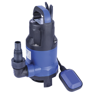 Varan QDP 750AW Plastik / Temiz ve Az Kirli Su  Drenaj Dalgıç Pompa (1 HP/ 0.75 kW) 9 mSS / 9 m3/h