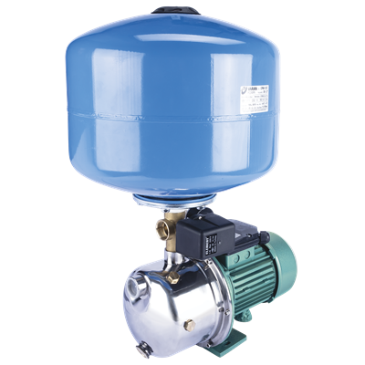 Varan SJET-100C HID/24  Kendinden Emişli / Endüstriyel 24 LT Tanklı Paket Hidrofor (1 HP/ 0.75 kW) 25-40 mSS / 3 - 2 m3/h