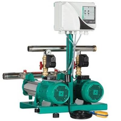 WİLO COE2-MSH 408 T Yatay (Noril) İki Pompalı Paket Hidrofor 14 Kat-29 Daire kW