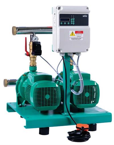 WİLO COE2-WP207 Çift Kademeli 2 Pompalı Paket Hidrofor 2x 7,5 kW