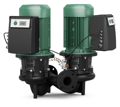 Wilo CronoTwin-DL-E İkiz Blok Pompa - Yedekli Yüksek Basınçlı Su Sirkülasyonu