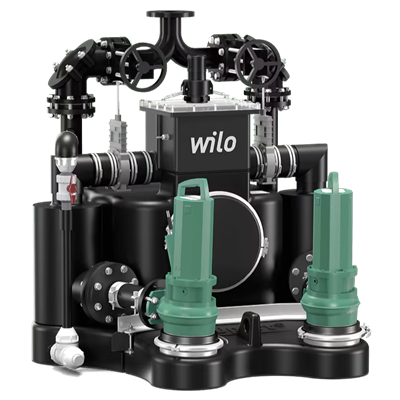 Wilo EMUport Core Atık Su Terfi Tesisi - Katı Madde Ayırma Sistemi