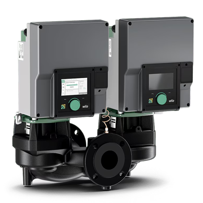 Wilo Stratos GIGA2.0-D Çift Inline Pompa - Yedekli Yüksek Debi Proses Çözümü