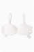 Alisa Mesh Kumaş Straplez Sütyen - Push Up Dolgulu - Premium Basic - 2227 - Ekru