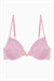 Anna Gold Detaylı Dantelli Sütyen - Push Up - 2568 - Pudra