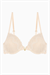 Anna Gold Detaylı Dantelli Sütyen - Push Up - 2568 - Ten