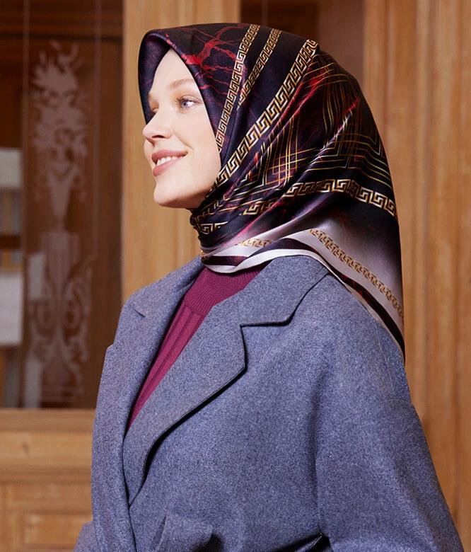 Armine İpek Eşarp Nostalji Sura 8615DS-05