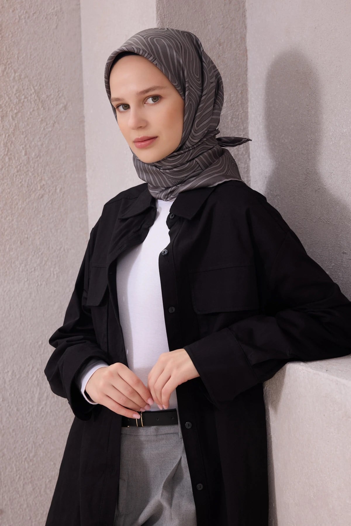 Belli Twill İpek Eşarp 4209D