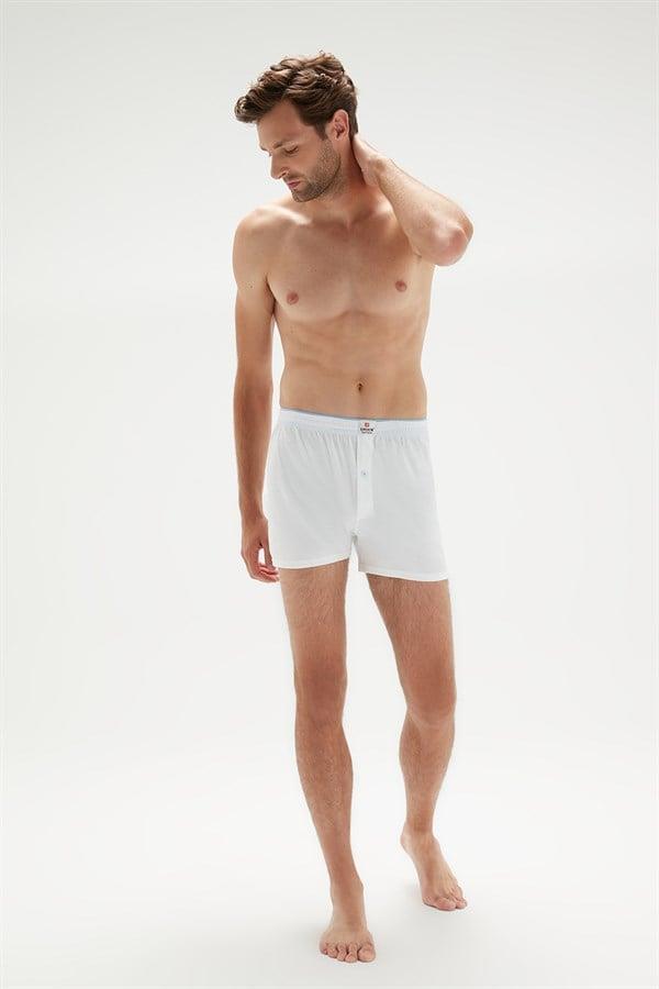 Erdem Beyaz Penye Boxer 1400